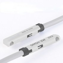 5pcs 실린더 자기 유도 스위치 DMSH-2W 전자 2 선 자석 근접 센서 정상적으로 열림, 01 DMSH-2W