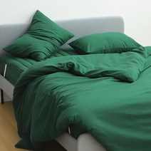 타카타카 에블린 항균 이불커버, 우드그린