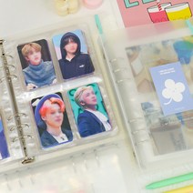 포카 포토카드 포토북 사진 앨범 스티커 집 네컷 폴라로이드 비팬시 A5 데코 바인더 포카바인더 콜북, 2포켓