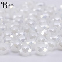 4mm Czech Pearl Colour Glass Beads for Making Bracelet Diy Necklace Accessories Ronde [G00045812], 1개, 05-Z337AB 140pcs-45812