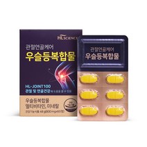 [HL사이언스] 관절연골케어 우슬등복합물, 60정, 48g, 2개