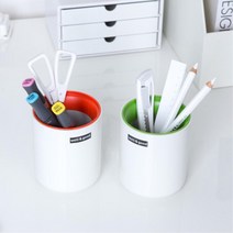 어린이집 선생님용 심플 미니 연필꽂이 사무 오피스 대학생방 사무실, GREEN
