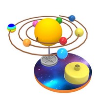 초등과학 태양계행성 모형 만들기키트 홈스쿨 가정보육 방꾸미기 발달장난감 자유학, 1인용