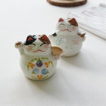 행운 상징 풍수소품 테이블 장식 일본 고양이 로맨틱 귀여운인형 스튜디오소품 북유럽풍 가구소품 재물운