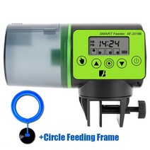 거북이키우기 스마트 LED 디지털 알람 시계 테이블 전자 USB 데스크탑 프로젝션 일어나, 03 Feeder with Circle