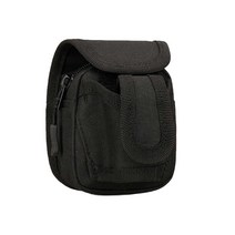 야외 새총 가방 홀더 파우치 스틸 볼 주최자 핸드백 버튼 보관 허리 팩 여행 캠핑 사냥, 01 Black