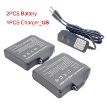 대용량파워뱅크 부동액 캠핑용파워뱅크 7.4V 난방 양말 차박용파워뱅크 3000mah 리튬 올인원파워뱅크 가열 장갑 올인원 파워뱅크 조끼 인산철파워뱅크 배터리 폴리머, 2battery  charger US, 1개