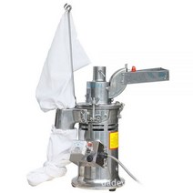 사료분쇄기전기 밀 분쇄기 자동 연속 허브 해머 Pulverizer 섬유 분말 의학 연 삭 기계 15kg/hr, [02] 220V, [02] 미국