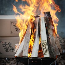 조선땔감 명품 국산 참나무 캠핑 장작 13kg, 캠핑장작_13kg