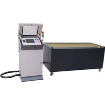 폼내서 바렐기 광택 필라테스 연마기 진동 자석 바렐 연마, 5kg 파란색 1.1kw 배럴 직경 360