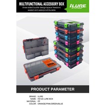 태클박스 낚시소품 케이스 다용도 멀티박스, 핑크스몰