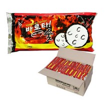 바로타숯 착화탄 번개탄 구이탄 점화용 캠핑 바베큐 연탄 불쏘시개 한봉지 2개입, 한봉지(2개입)