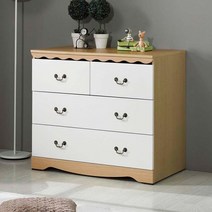 [미아트] 젠시아 마니에르 900 서랍장, 색상:B-월넛백