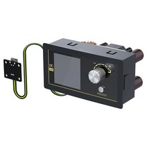 80W DC-580 DC 벅 컨버터 CC 전원 모듈 0.6-30V 5A 가변 공급 장치 전압계 전류계 컬러 스크린, 02 With host computer