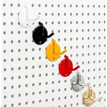 하우징디포 타공판 악세서리 후크, 실버, 1개