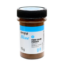 브레드가든 마카롱용 앙금플라워 식용색소 파우더 블루, 15g, 5개