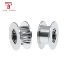 타이밍 벨트 풀리 타임 GT2 유형 수동 동기 휠 16/20 치아 이빨 3D 프린터 기어 용 알루미늄 타이밍, 16T W6 B3 폭 밖으로 T