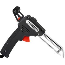 전기 납땜 인두 인두기 세트 휴대용 온도 조절 110v220v 60w useuuk 내부, EU 플러그 220v, 검은 외부 열