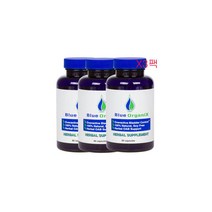 Blue Organix 호박씨 추출물 건강식품 60정 x 3팩