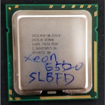 중고 CPU INTEL XEON E5520 SLBFD Quad Core LGA1366 8스레드 캐시 8MB
