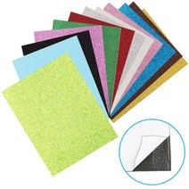 반짝이펠트지 접착 비접착, 접착/금색