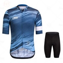 싸이클복 레기온 오브 로스 앤젤레스 여름 사이클링 저지 짧은 바지 세트 통기성 MTB 의류 스포츠 Raphaing