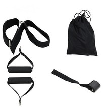 피트니스 장비 고무 밴드 스포츠 운동 체육관 저항 리그 탄성 보디 빌딩 휴대용 바디, [11] Accessories 6 Sets