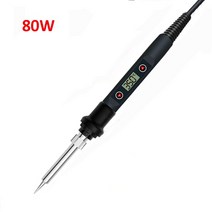 전기 인두기 납땜 세트 60W/80W 조각용 인두 도구 우드버닝 나무 가능 엠보싱 온도 조절 기능, 옵션.01 CHINA, 옵션.04 80W soldering iron, 옵션.02 미국