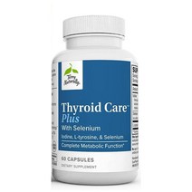 테리 내추럴리 싸이로이드 케어 요오드 플러스 셀레늄 60정 Terry Naturally Thyroid Care Plus Selenium, 1개