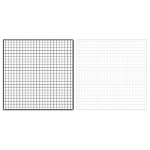 메쉬망 (휀스망) - 1200x1200mm, 블랙