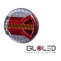 대성부품/NEW 다이나믹 LED데루등/12V/24V/무빙/인증/면발광/트럭/개조용/LED 데루등/원형/브레이크등/신형/2342/캠핑카/카라반/트레일러/추레라/샷시/LZD/화물차/글, LZD 2342(NEW) 무빙+부하매칭