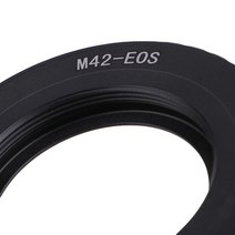 AF III 캐논 카메라 EF 마운트 링 5D 1000D R9JB 용 EOS 어댑터에 M42 렌즈 확인, 한개옵션0