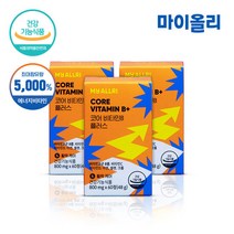 고농축 고함량 비타민B 컴플렉스 6개월 종합 멀티 수용성 비오틴, 코어 비타민B 플러스 3개