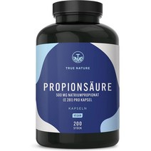 TRUE NATURE 프로피온산 500mg - 200정 독일제조 (통관수수료포함), 상품선택