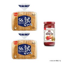 부드러운 숙식빵 2봉 + 통통딸기잼1병(무료배송)
