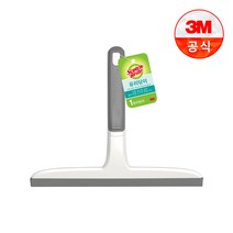 스카치브라이트 스퀴즈 유리닦이 물기제거 윈도우 브러쉬, 그레이, 1개