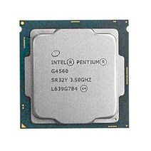 [해외] 인텔 펜티엄 PC 컴퓨터 데스크탑 프로세서 G4560 CPU LGA 115114 나노 미터 듀얼 코어 1% 제로 작동, 상세내용표시