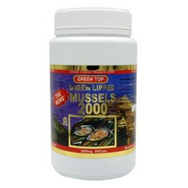 뉴질랜드 그린탑 초록홍합 2000MG 300캡슐 그린머슬 초록잎홍합영양제 효능