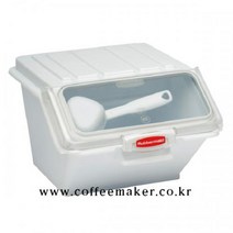 [∂LL7] 러버메이드 식재료보관통 10L 밀폐용기 쌀통 식용기 다용도 밀가루 보관_h§eEA, 옵션무[#@$]