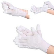 통풍성UP 땀안차는 손끝코팅 크린룸장갑 10p 피부보호 반도체 정밀전자 전기배선