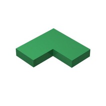 Ccorner 라이트 패널 14719 빌딩 블록 조립 하이테크 액세서리 교육용 장난감 선물 기술 키트 20 개/세트, 60 pcs green
