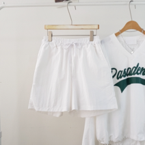 상상그이상 여성용 국내제작 위니바지 시원한 나일론소재 스트링 조절 편안한 데일리팬츠 4부팬츠 베이직한 트레이닝 반바지 장마철 입기좋은 꾸안꾸룩