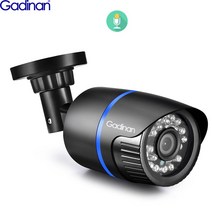 CCTV Gadinan-IP 카메라 8MP 오디오 POE 거리 야외 감시 불릿 동영상 CCTV IR led P2P DC 12V/ 48, 01 DC 12V 5MP_03 8mm