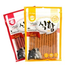 아기견 뇌세포용 스틱 져키 2종세트 강아지영양간식