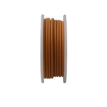 22AWG 아케이드 연선 후크 업 와이어 PVC 유연한 전자 주석 도금 구리 와이어 전자 케이블 10m 33ft/개, 주황색
