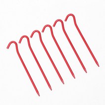 ㄱ자 캠핑조이 캠핑팩 6p(레드) 단조팩 BEST 알루미늄