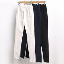 [강물처럼] 빅사이즈사랑해요 4262L302 컷팅면스키니팬츠 LO (9635943)
