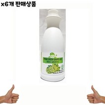 식자재 도매) 청포도농축에이드(데이웰 1.12Kg) x6개, 상세페이지 참조, 상세페이지 참조