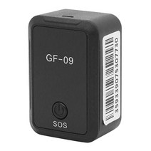 shangren GF09 GPS 장치 추적 순간 차 거주 추적 자석 GSM GPRS, 3.3x2.2x1.6cm 1.2x0.8x0.6in, 블랙, 플라스틱