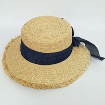 [천삼백케이] [익스트리모] Mujer verano daily Ribon 라피초 밀짚모자 5color